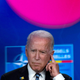 President Joe Biden gives a press conference after the NATO summit.